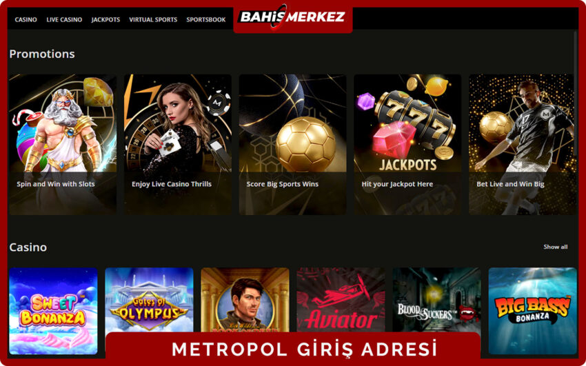 CasinoMetropol mobil sayfası hızlı giriş ve tek tıkla bahis vurgusunu gösteren tasarım