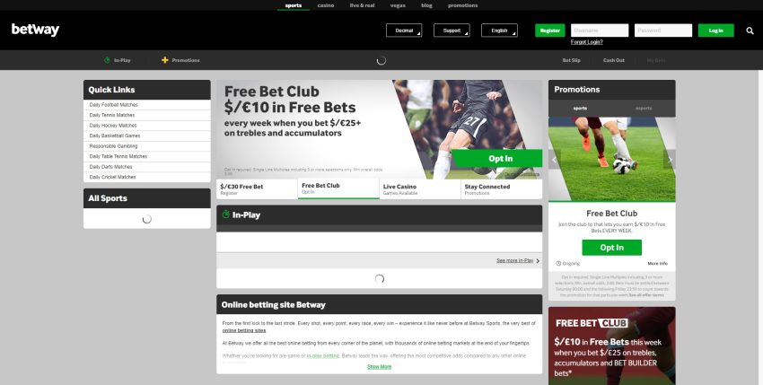 betway giriş sayfası