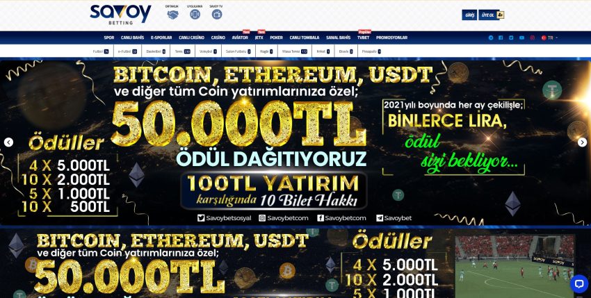 savoybetting giriş ekranı